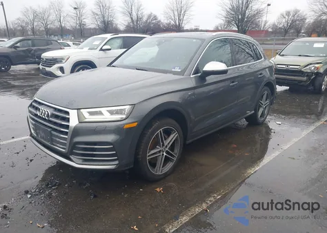 2018 Audi Sq5 3.0T Premium Plus z USA, uszkodzony, nr VIN WA1A4AFY8J2033663